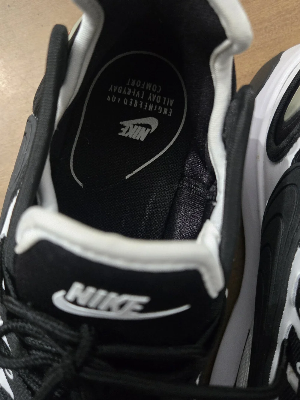 Nike Zoom Men’s Black & White Athletic Sneakers